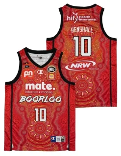 NBL Store Perth Wildcats 25/26 Indigenous Jersey in Red