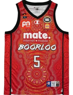 NBL Store Perth Wildcats 25/26 Indigenous Jersey in Red