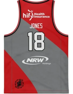 NBL Store Perth Wildcats 25/26 Retro Round Jersey in Mason Jones