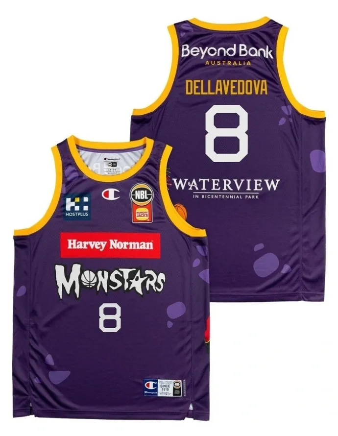 NBL Store Sydney Kings 25/26 Space Jam Jersey in Purple