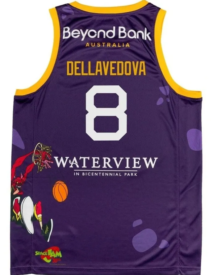 NBL Store Sydney Kings 25/26 Space Jam Jersey in Purple