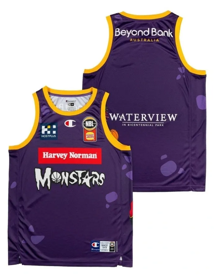 NBL Store Sydney Kings 25/26 Space Jam Jersey in Purple