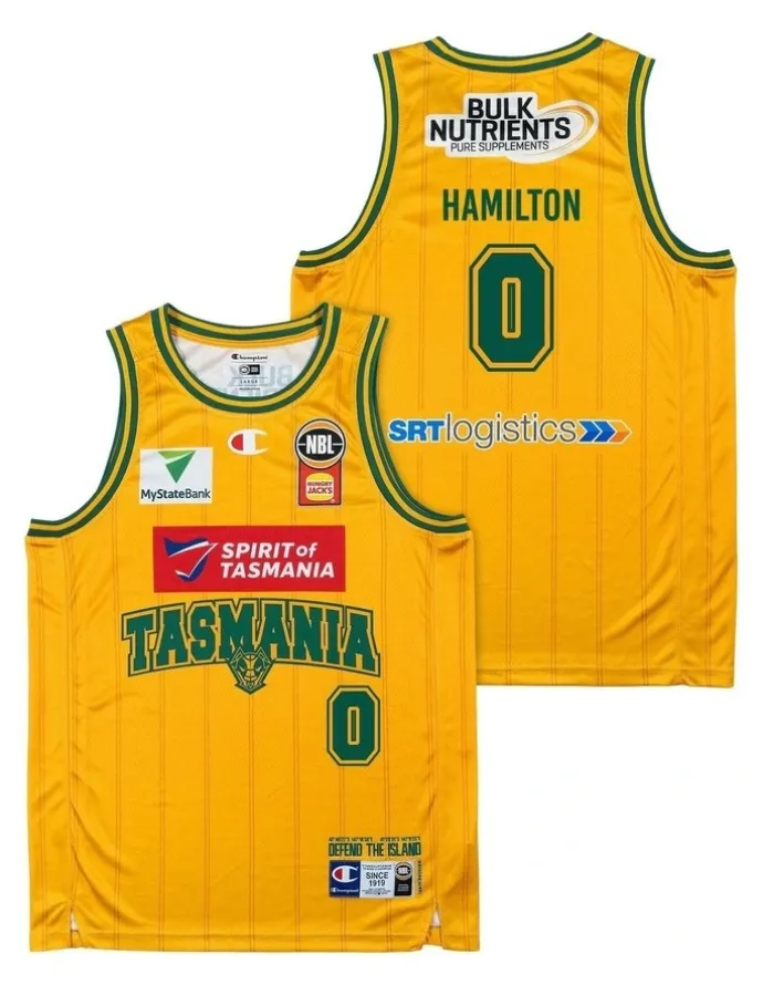 NBL Store Tasmania JackJumpers 25/26 HoopsFest Jersey in Yellow
