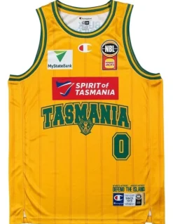 NBL Store Tasmania JackJumpers 25/26 HoopsFest Jersey in Yellow