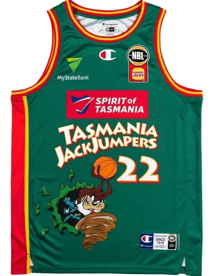 NBL Store Tasmania JackJumpers 25/26 Space Jam Jersey in Will Magnay