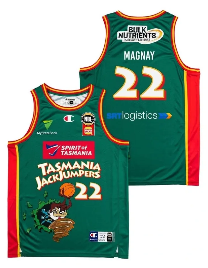 NBL Store Tasmania JackJumpers 25/26 Space Jam Jersey in Will Magnay