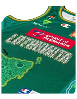 NBL Store Tasmania Jack Jumpers 25/26 Indigenous Jersey in Green