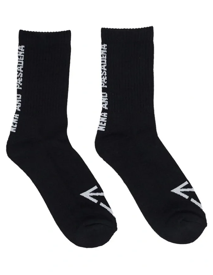Nena & Pasadena Training Mix Socks 2 Pack in Jet Black
