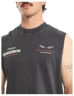 Nena & Pasadena Anomaly Raptor Muscle Tank in Black