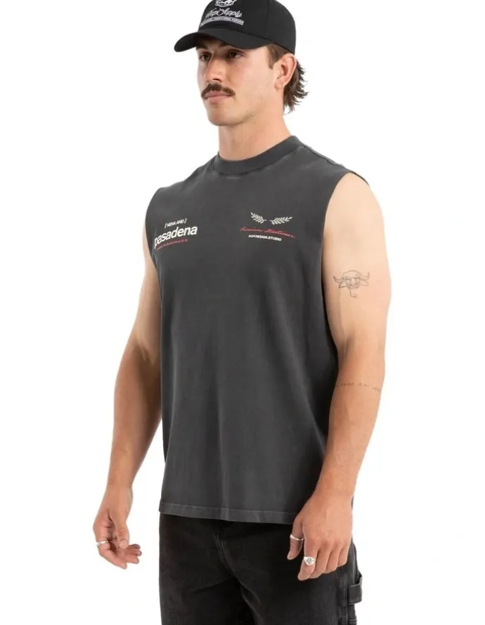 Nena & Pasadena Anomaly Raptor Muscle Tank in Black