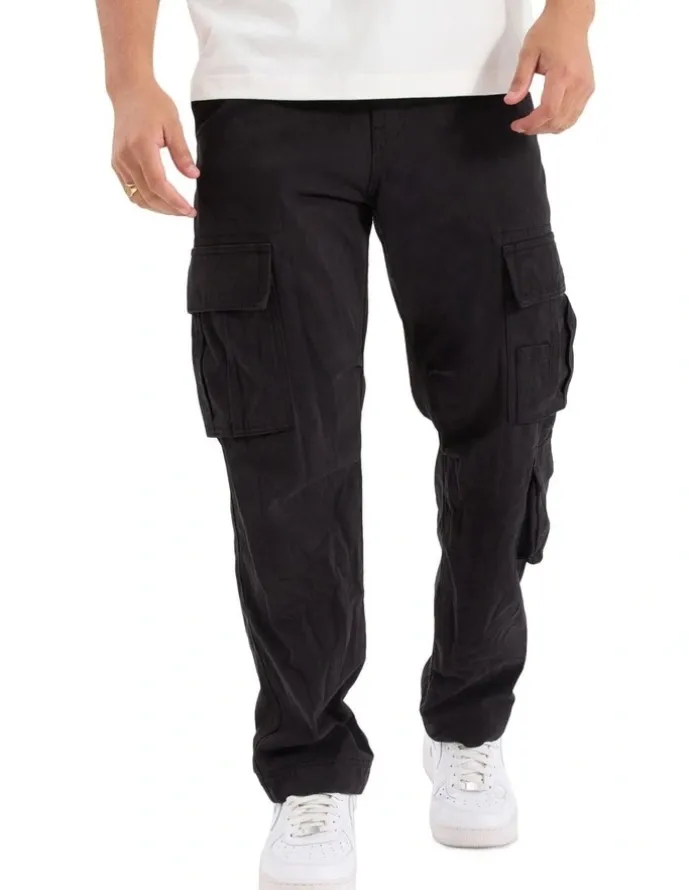 Nena & Pasadena Colby Cargo Pant in Black