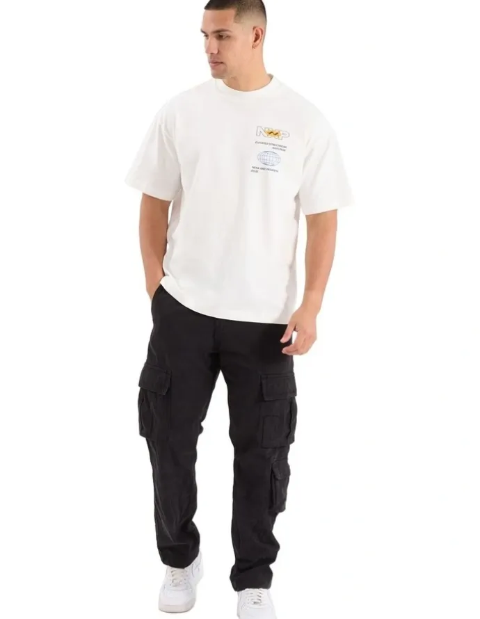 Nena & Pasadena Colby Cargo Pant in Black