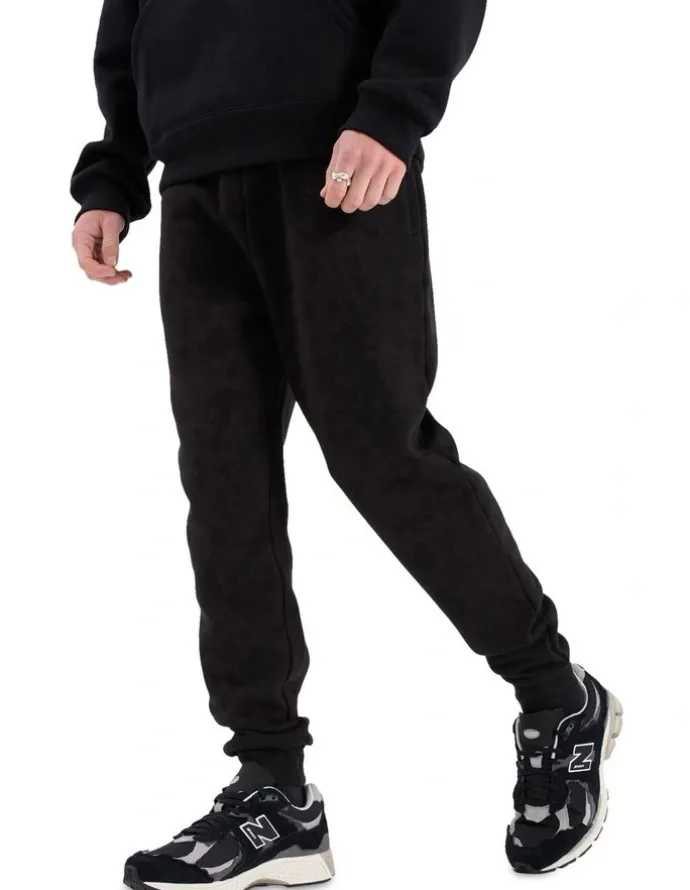 Nena & Pasadena Supply Skinny Trackpant in Black