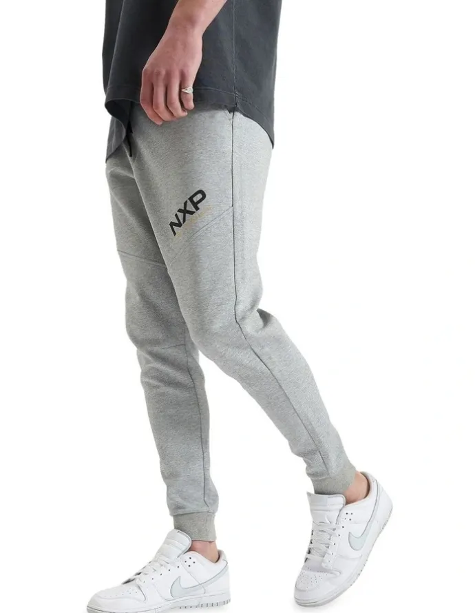 Nena & Pasadena Turret Slim Trackpant in Grey