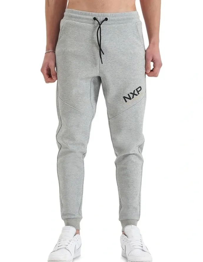 Nena & Pasadena Turret Slim Trackpant in Grey