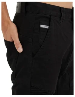 Nena & Pasadena Viper Denim Jogger in Black