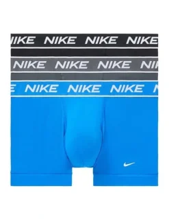 Nike All Day Micro Trunks 3 Pack in Multi