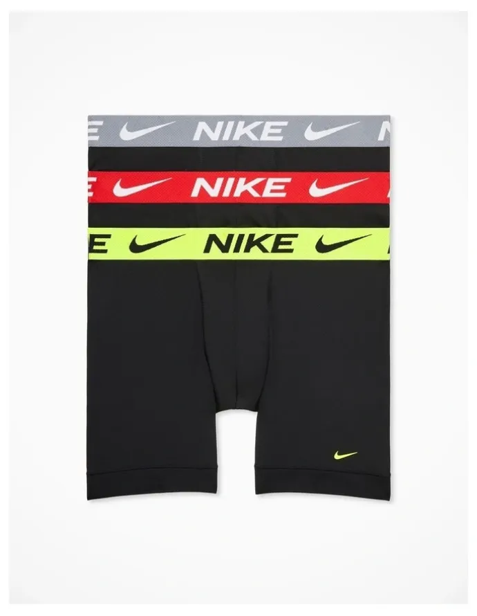 Nike Elite Breathe Boxer Briefs 3 Pack in Multi