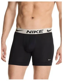 Nike Essential Micro Boxer Briefs 3 Pack in Multi