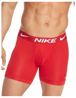 Nike Essential Micro Boxer Briefs 3 Pack in Multi