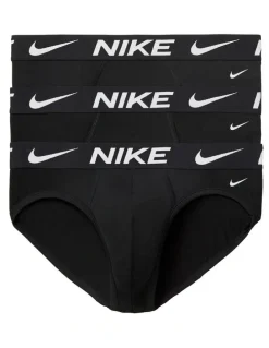Nike Essential Micro Briefs 3 Pack in Black