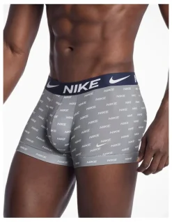 Nike Essential Micro Trunks 3 Pack in Multi