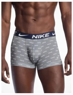 Nike Essential Micro Trunks 3 Pack in Multi