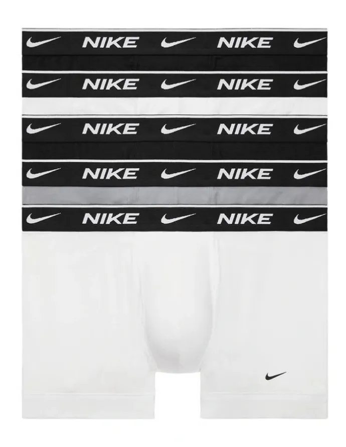 Nike Everyday Cotton Stretch Trunks 5 Pack in Multi