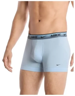 Nike Everyday Cotton Stretch Boxer Briefs 3 Pack in Multi