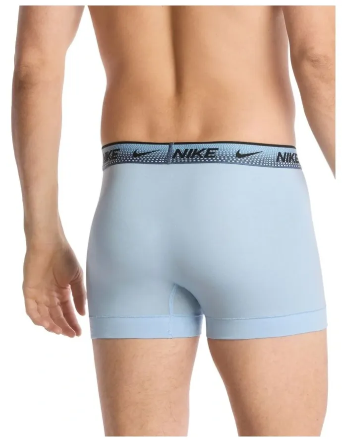 Nike Everyday Cotton Stretch Boxer Briefs 3 Pack in Multi