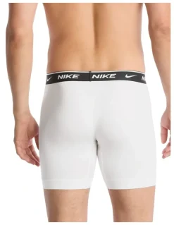 Nike Everyday Cotton Stretch Boxer Briefs 5 Pack in Multi