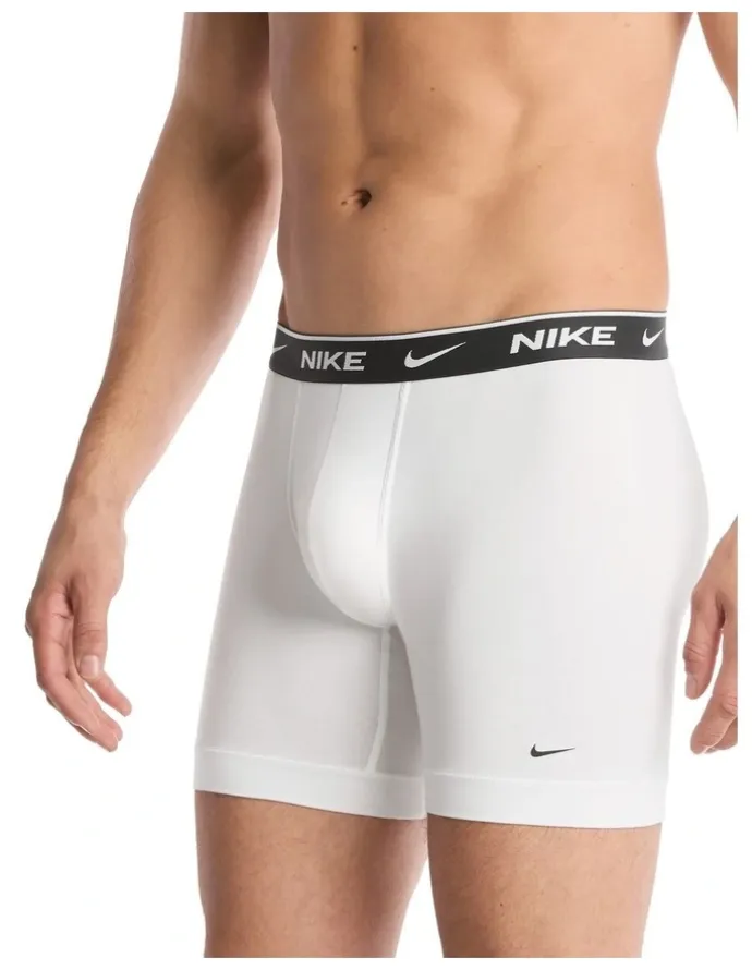Nike Everyday Cotton Stretch Boxer Briefs 5 Pack in Multi