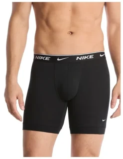 Nike Everyday Stretch Boxer Brief 3 Pack in Black
