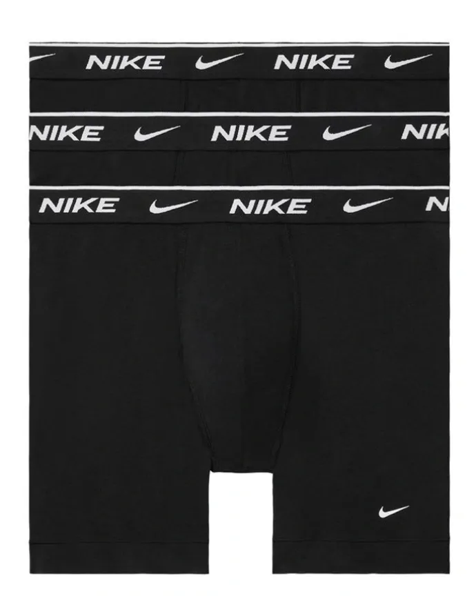 Nike Everyday Stretch Boxer Brief 3 Pack in Black
