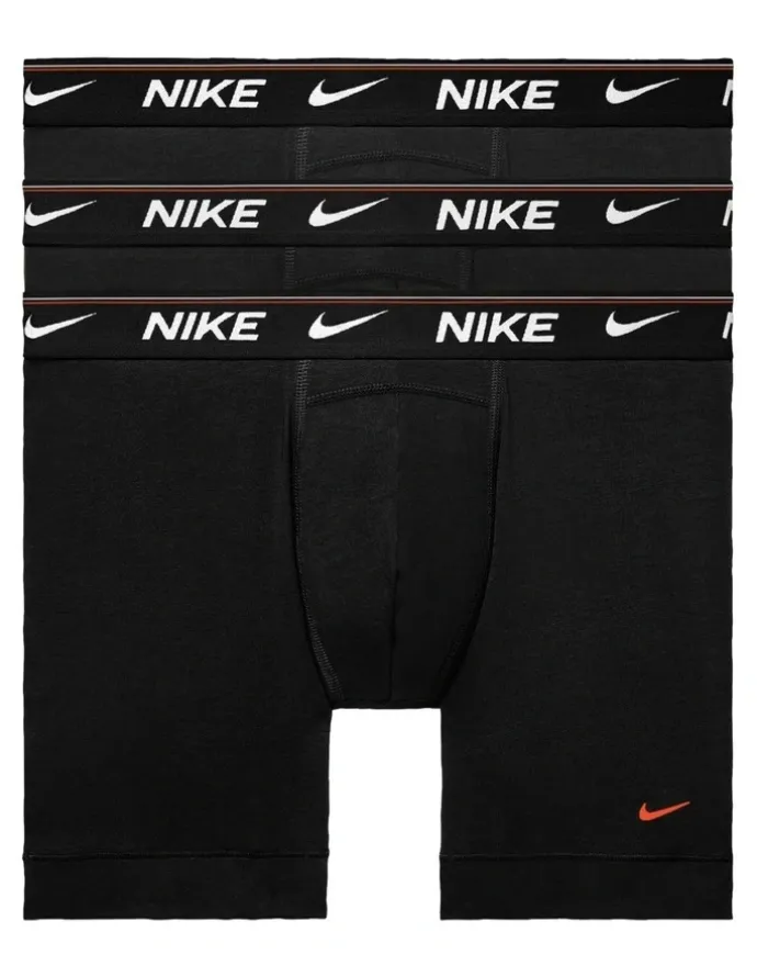 Nike Ultra Comfort Boxer Briefs 3 Pack in Black