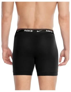 Nike Ultra Comfort Boxer Briefs 3 Pack in Black