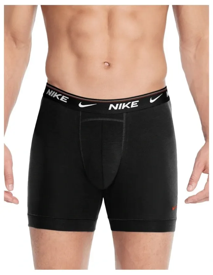 Nike Ultra Comfort Boxer Briefs 3 Pack in Black