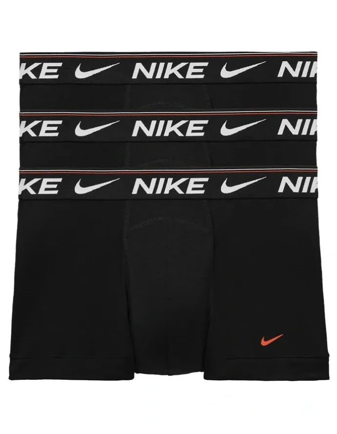 Nike Ultra Comfort Trunks 3 Pack in Black