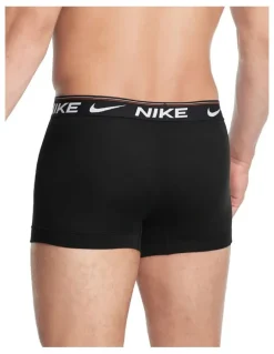 Nike Ultra Comfort Trunks 3 Pack in Black