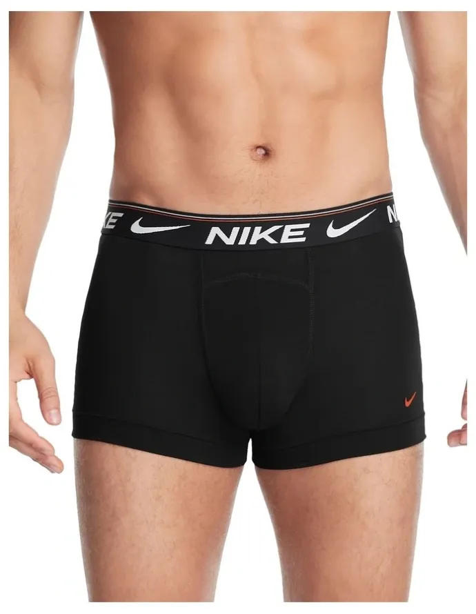 Nike Ultra Comfort Trunks 3 Pack in Black
