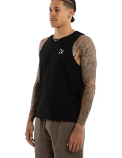 Nomadic Paradise Belongil Singlet in Black