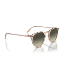 Oliver Peoples Oliver Peoples O'Malley Sun Acetate Sunglasses in Brown