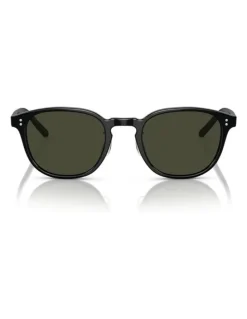 Oliver Peoples Oliver Peoples Fairmont Sun-F Acetate Polarised Sunglasses in Black