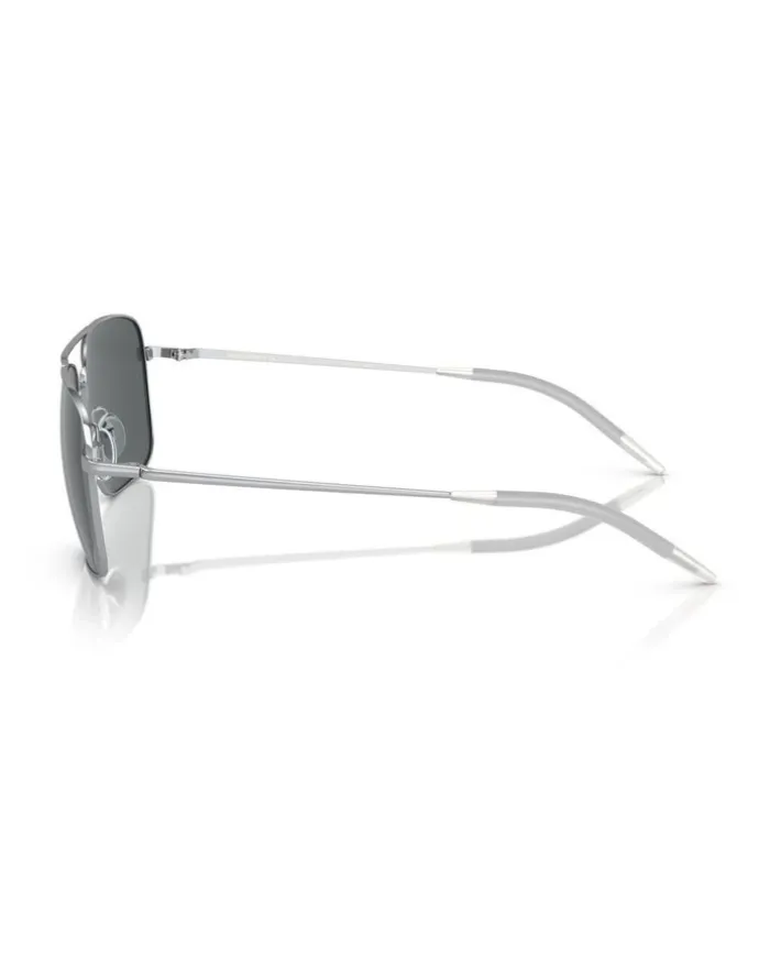 Oliver Peoples Oliver Peoples Clifton Metal Polarised Sunglasses in Silver