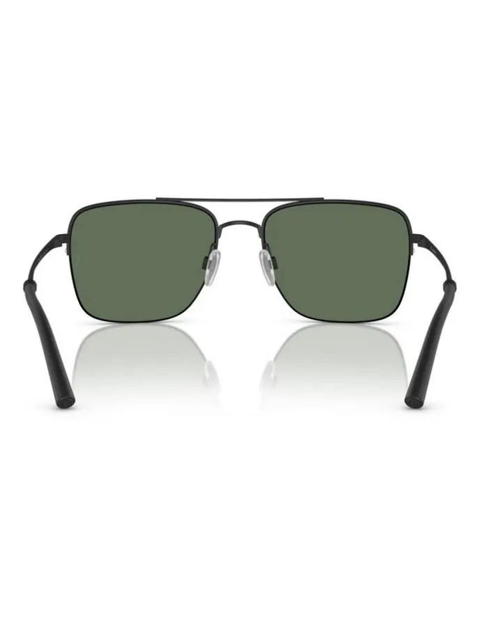 Oliver Peoples Oliver Peoples R-2 Metal Polarised Sunglasses in Black
