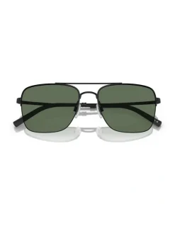 Oliver Peoples Oliver Peoples R-2 Metal Polarised Sunglasses in Black
