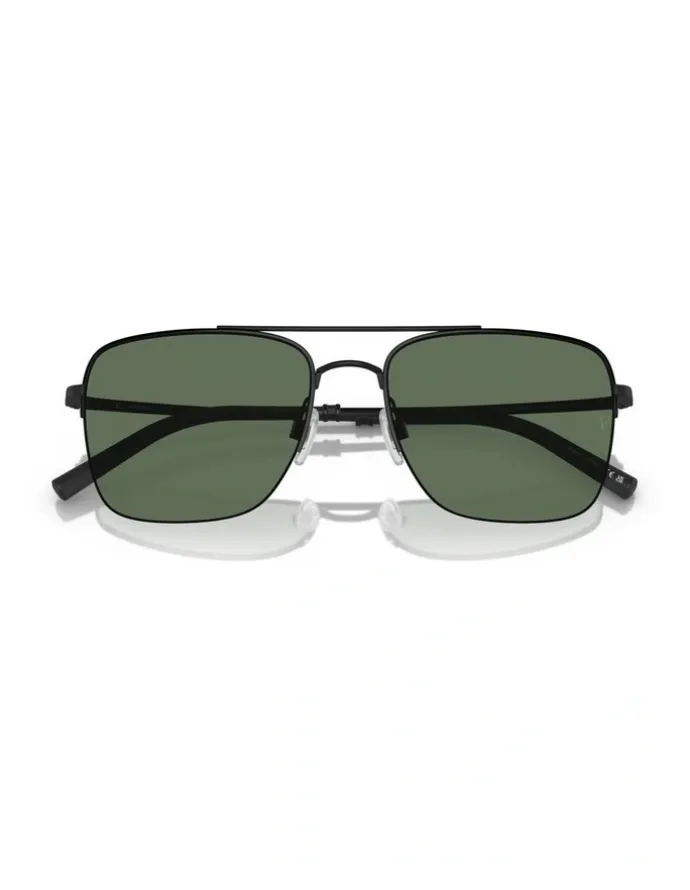 Oliver Peoples Oliver Peoples R-2 Metal Polarised Sunglasses in Black