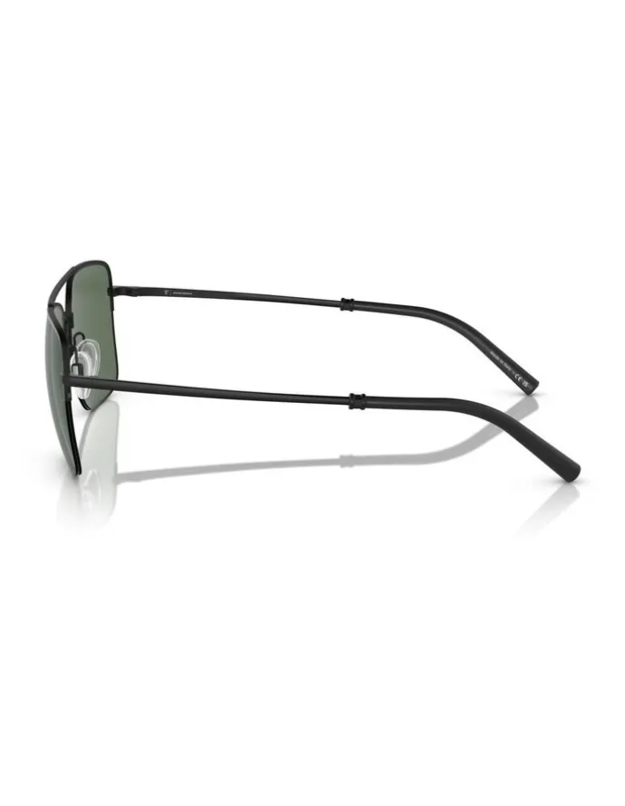 Oliver Peoples Oliver Peoples R-2 Metal Polarised Sunglasses in Black