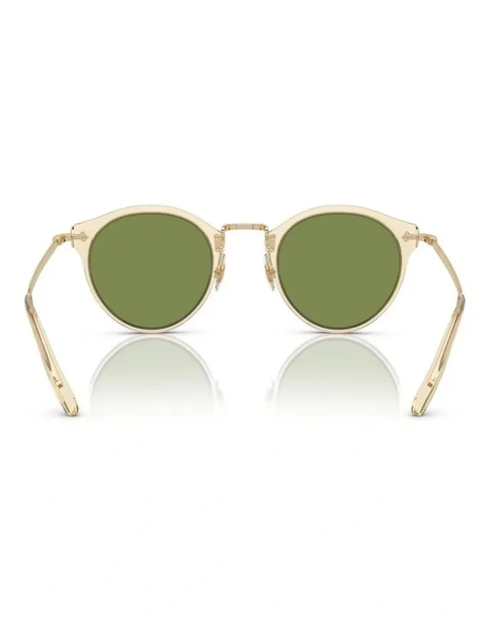 Oliver Peoples Oliver Peoples OP-505 Sun Acetate Sunglasses in Gold