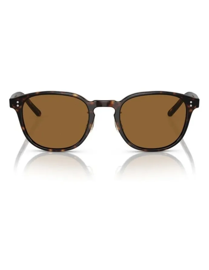 Oliver Peoples Oliver Peoples Fairmont Sun-F Acetate Sunglasses in Tortoise